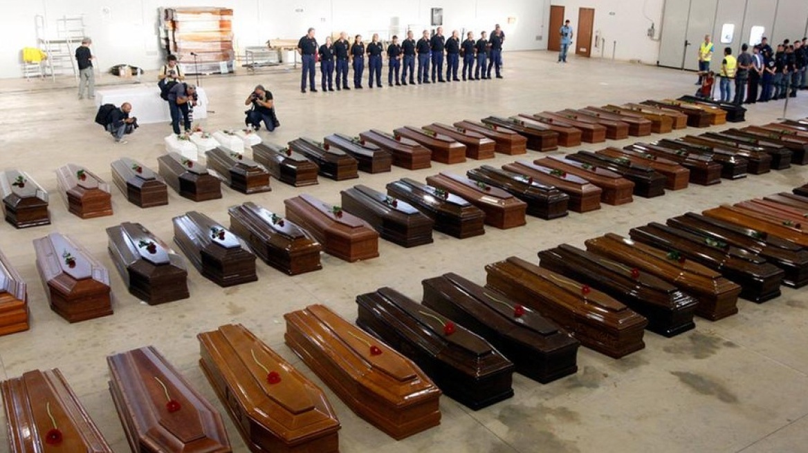 Τουλάχιστον 195 οι νεκροί από το ναυάγιο στη Λαμπεντούζα